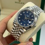 Rolex Datejust 41 126334 (2024) - Blauw wijzerplaat 41mm Staal (3/8)