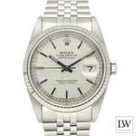 Rolex Datejust 36 16234 (1991) - Silver dial 36 mm Steel case (2/8)