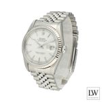 Rolex Datejust 36 16234 (1991) - Silver dial 36 mm Steel case (5/8)