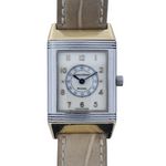 Jaeger-LeCoultre Reverso 261.5.08 (Unknown (random serial)) - White dial 33 mm Gold/Steel case (1/8)