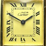 Cartier Tank 5057001 (1990) - Champagne dial 20 mm Gold/Steel case (8/8)