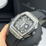 Hublot Spirit of Big Bang 642.NX.0170.RX.1104 (2024) - Transparant wijzerplaat 42mm Titanium (3/8)