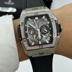 Hublot Spirit of Big Bang 642.NX.0170.RX.1104 (2024) - Transparent dial 42 mm Titanium case (8/8)