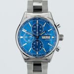 Paul Picot Gentleman P4309.SG.4000.2614 (2022) - Blauw wijzerplaat 42mm Staal (1/8)