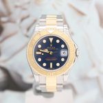 Rolex Yacht-Master 168623 (2016) - Blue dial 35 mm Gold/Steel case (4/8)