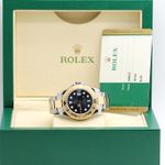 Rolex Yacht-Master 168623 (2016) - Blue dial 35 mm Gold/Steel case (1/8)
