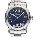 Chopard Happy Sport 278559-3009 (2022) - Blue dial 36 mm Steel case (1/1)