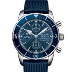 Breitling Superocean Heritage II Chronographe A13313161C1S1 (2022) - Blue dial 44 mm Steel case (1/1)