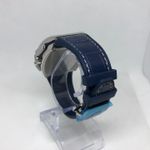 Franck Muller Vanguard V 45 CC DT YACHT AC BL (2021) - Blue dial 44 mm Steel case (4/7)