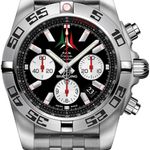 Breitling Chronomat 44 AB01104D/BC62/377A (2022) - Zwart wijzerplaat 44mm Staal (1/1)