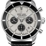 Breitling Superocean Heritage II Chronograph AB0162121G1S1 (2022) - Silver dial 44 mm Steel case (1/2)