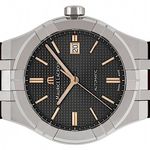 Maurice Lacroix Aikon AI6007-SS001-331-1 (2022) - Grey dial 39 mm Steel case (1/1)