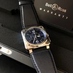 Bell & Ross BR 03-94 Chronographe BR0394-BLU-ST/SCA (2022) - Blue dial 42 mm Steel case (4/6)