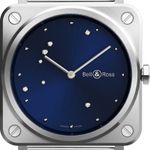 Bell & Ross BR S BRS-EA-ST/SST (2022) - Blue dial 39 mm Steel case (1/1)