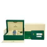 Rolex Oyster Perpetual 39 114300 (2017) - Blue dial 39 mm Steel case (1/2)