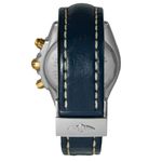 Breitling Chronomat Evolution B13356 (2008) - Blue dial 43 mm Gold/Steel case (3/8)