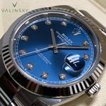Rolex Datejust 41 126334 (2020) - Blue dial 41 mm Steel case (4/5)