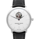 Frederique Constant Slimline Heart Beat Automatic FC-312S4S6 (2022) - Silver dial 40 mm Steel case (1/1)