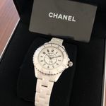 Chanel J12 H5698 (2022) - White dial 33 mm Ceramic case (2/8)