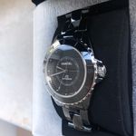 Chanel J12 H6185 (2022) - Black dial 38 mm Ceramic case (5/5)