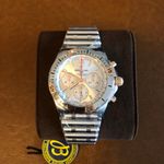 Breitling Chronomat IB0134101G1A1 (2022) - Silver dial 42 mm Gold/Steel case (4/6)