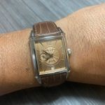 Girard-Perregaux Vintage 1945 2596 (2001) - Brown dial 27 mm White Gold case (8/8)