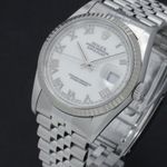 Rolex Datejust 36 16234 (1998) - White dial 36 mm Steel case (7/8)