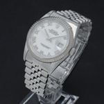 Rolex Datejust 36 16234 (1998) - White dial 36 mm Steel case (5/8)
