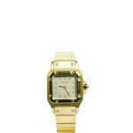 Cartier Santos Galbée 819902 (1980) - White dial 24 mm Yellow Gold case (1/4)