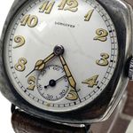Longines Vintage unknown (Unknown (random serial)) - White dial 32 mm Silver case (7/8)
