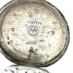 Longines Pocket watch unknown (Unknown (random serial)) - White dial 54 mm Silver case (4/6)