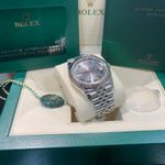 Rolex Datejust 126334 (2022) - Grey dial 41 mm Steel case (4/6)