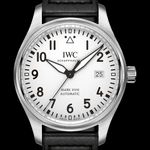 IWC Pilot Mark IW327012 (2022) - White dial 40 mm Steel case (1/2)