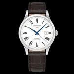 Longines Record L2.821.4.11.2 (2022) - White dial 40 mm Steel case (1/1)