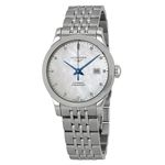Longines Record L2.321.4.87.6 (Unknown (random serial)) - Pearl dial 30 mm Steel case (1/1)