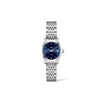 Longines Record L2.321.4.96.6 (2022) - Blue dial 30 mm Steel case (1/1)