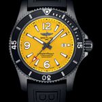 Breitling Superocean M17368D71I1S2 (2022) - Yellow dial 46 mm Steel case (1/1)