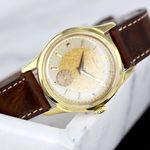 Zenith Vintage Unknown (Unknown (random serial)) - Champagne dial 34 mm Yellow Gold case (5/8)
