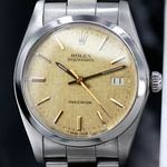 Rolex Oyster Precision 6694 (Unknown (random serial)) - Gold dial 34 mm Steel case (2/8)