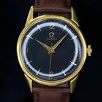 Omega Vintage 14392 (1958) - Black dial 34 mm Gold/Steel case (1/6)