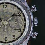 Lemania Unknown Unknown (1950) - Multi-colour dial 35 mm Steel case (5/8)
