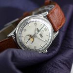 Omega Seamaster Cosmic 2471/1 (1944) - Silver dial 34 mm Steel case (8/8)