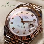 Rolex Datejust 41 126331 (2023) - Pearl dial 41 mm Gold/Steel case (4/6)