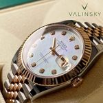 Rolex Datejust 41 126331 (2023) - Pearl dial 41 mm Gold/Steel case (3/6)