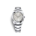 Rolex Oyster Perpetual Date 115200 (2021) - Silver dial 34 mm Steel case (1/6)