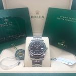 Rolex Oyster Perpetual Date 115234 (2021) - Black dial 34 mm Steel case (6/6)