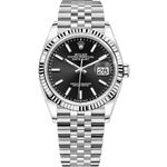 Rolex Datejust 36 126234 (2023) - Black dial 36 mm Steel case (1/8)