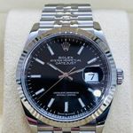 Rolex Datejust 36 126234 (2023) - Black dial 36 mm Steel case (2/8)