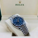 Rolex Datejust 36 126200 (2021) - Blauw wijzerplaat 36mm Staal (2/7)