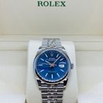 Rolex Datejust 36 126200 (2021) - Blauw wijzerplaat 36mm Staal (5/7)
